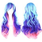 Soowee Long Ombre Rainbow Cosplay Wigs