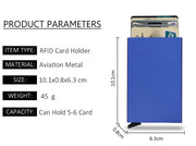 Rfid Smart Wallet Card Holder