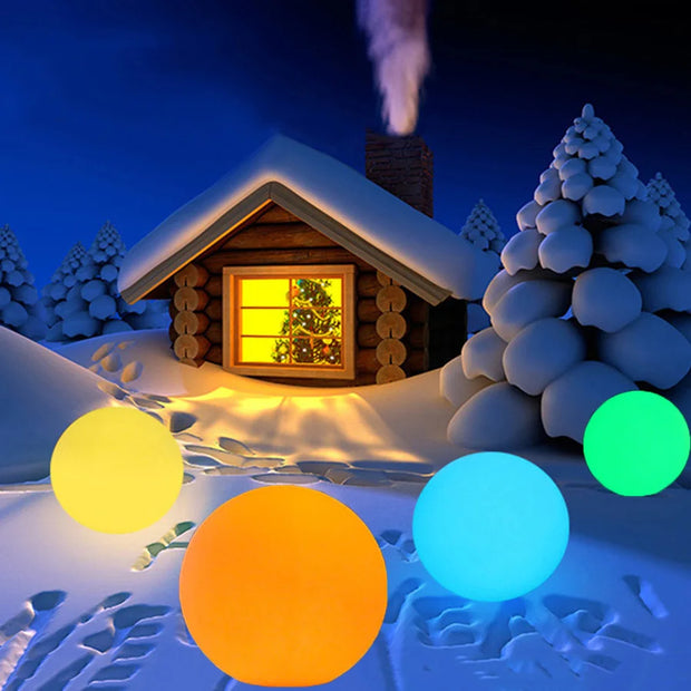 Outdoor LED Garden Ball Lights Remote Control