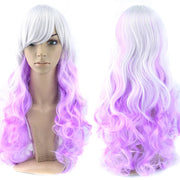 Soowee Long Ombre Rainbow Cosplay Wigs