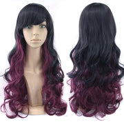 Soowee Long Ombre Rainbow Cosplay Wigs