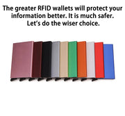 Rfid Smart Wallet Card Holder