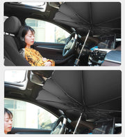 Thickened Foldable Umbrella Type Heat Insulation and Light Blocking Car Windshield Sunshade