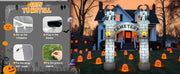 10FT Inflatable Halloween Haunted Cemetery Arch Yard Decoration