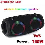 Portable Waterproof 100W High Power Bluetooth Speaker