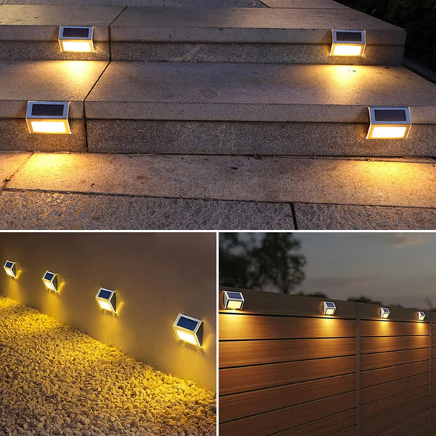 Solar Powered Waterproof Deck Lights