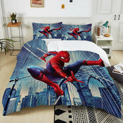 Marvel Spider Man Print Bedding Set 3PC 1 Duvet Cover 2 Pillowcases