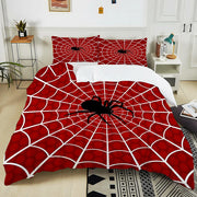 Marvel Spider Man Print Bedding Set 3PC 1 Duvet Cover 2 Pillowcases