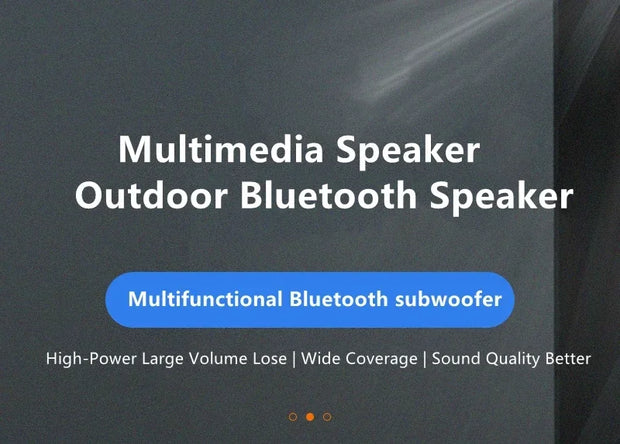 Multi-function Wireless Outdoor Subwoofer