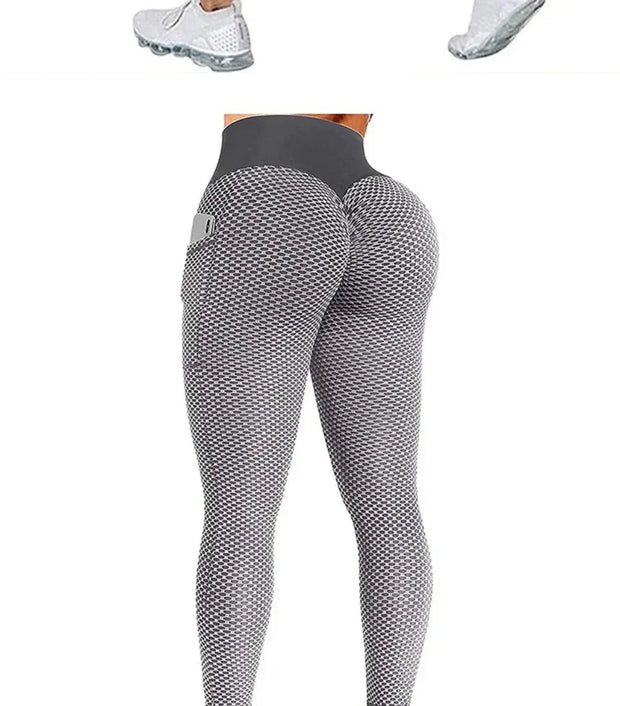 Women's Casual High Waist Pocket Sports Leggings