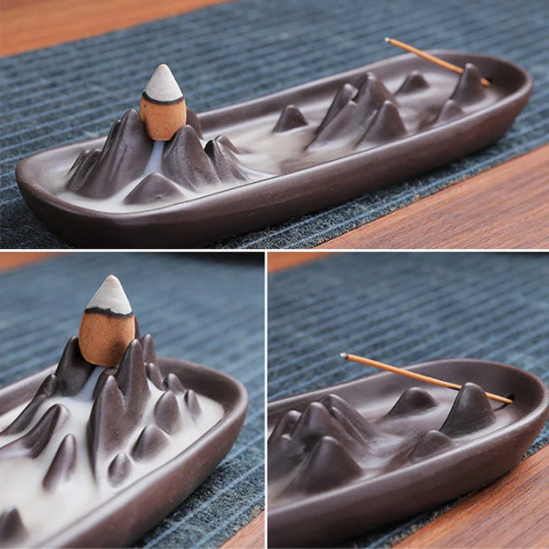 Backflow Ceramic Incense Burner