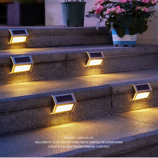 Solar Powered Waterproof Deck Lights