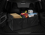 Portable Trunk Storage 3-in-1 Foldable Multi Compartment Organizer w/ Cooler