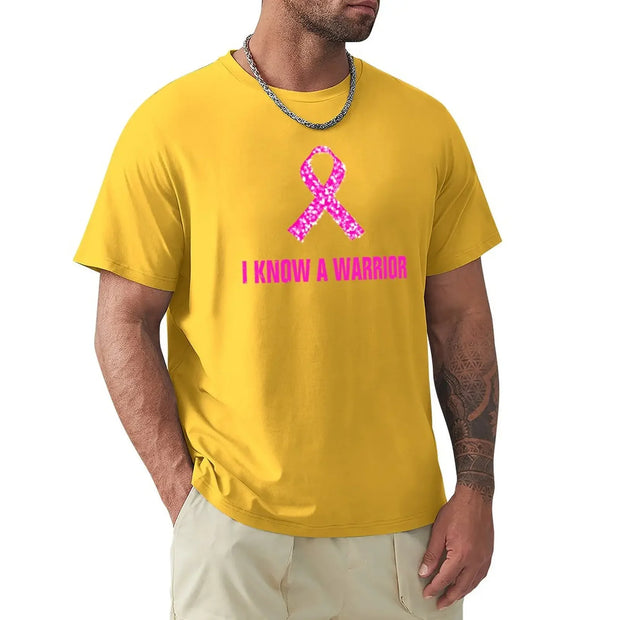 I Know A Warrior Breast Cancer Awareness T-Shirt