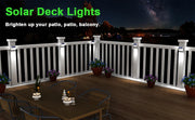 Solar Powered Waterproof Deck Lights