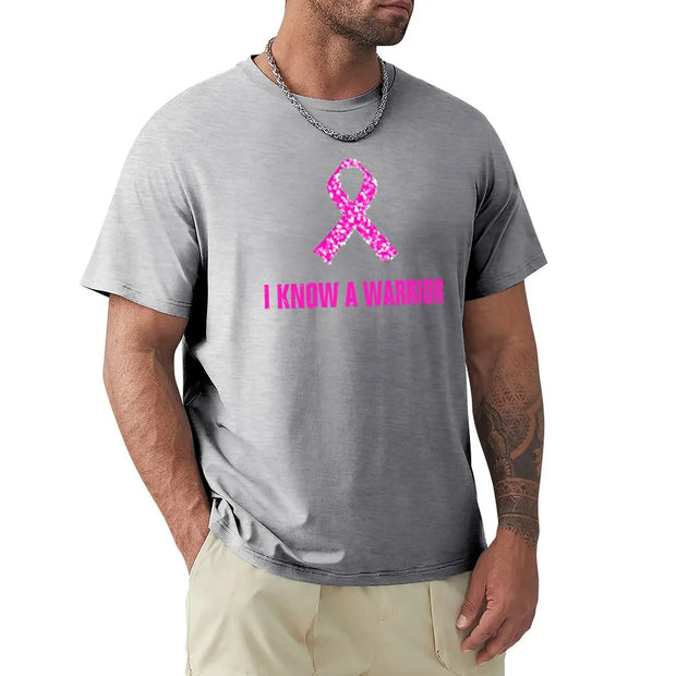 I Know A Warrior Breast Cancer Awareness T-Shirt