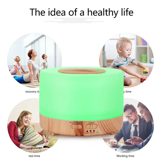 Tuya Smart Humidifier with Colorgul LED Light