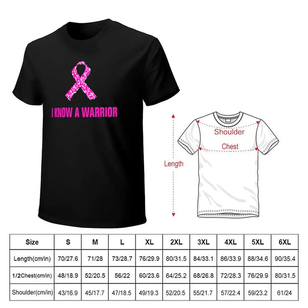 I Know A Warrior Breast Cancer Awareness T-Shirt