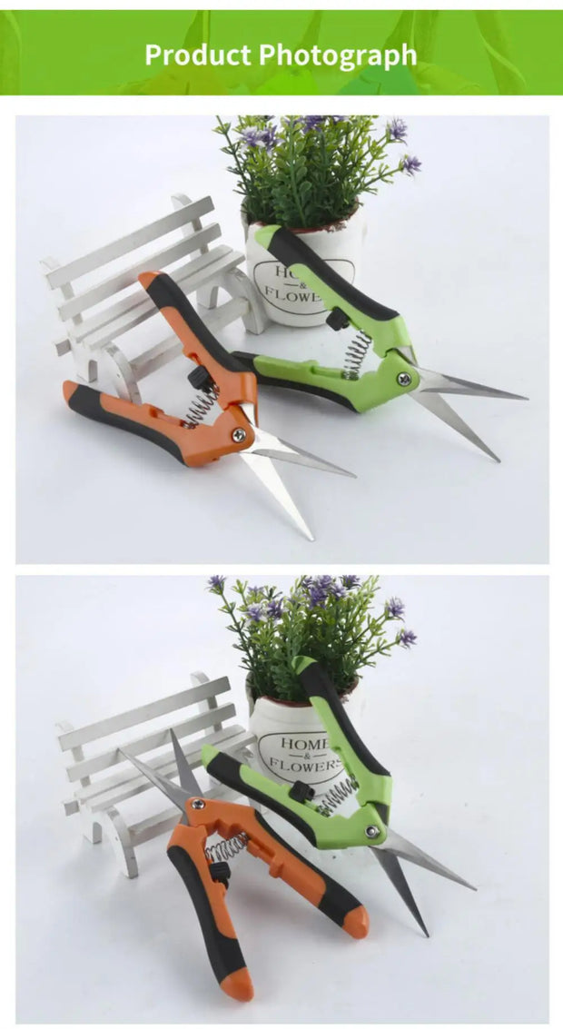 Stainless Steel Garden Pruning Scissors