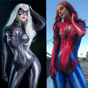 Spiderman Cosplay Woman Costume