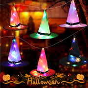 Glowing Halloween Decor LED Luminous Witch Hats