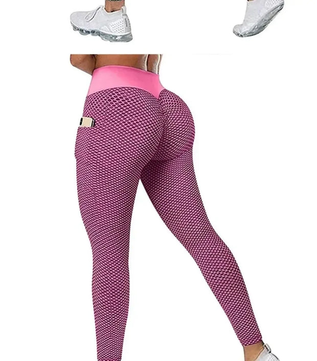 Women's Casual High Waist Pocket Sports Leggings