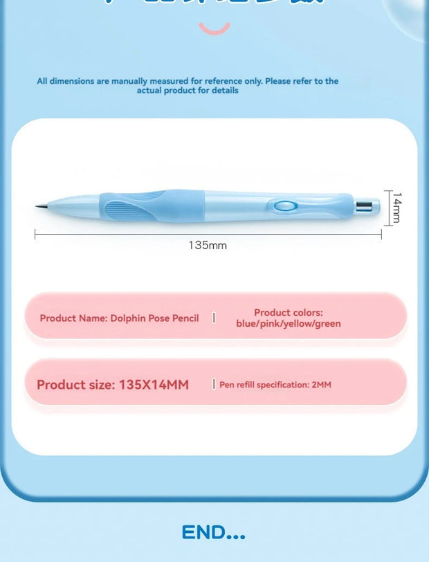 Dolphin 2mm Mechanical Pencil Set