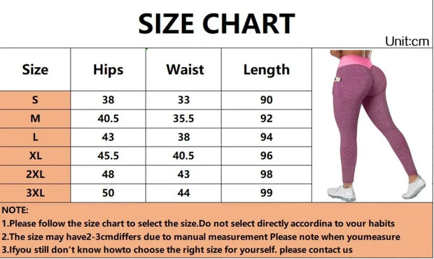 Women's Casual High Waist Pocket Sports Leggings