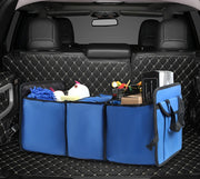 Portable Trunk Storage 3-in-1 Foldable Multi Compartment Organizer w/ Cooler