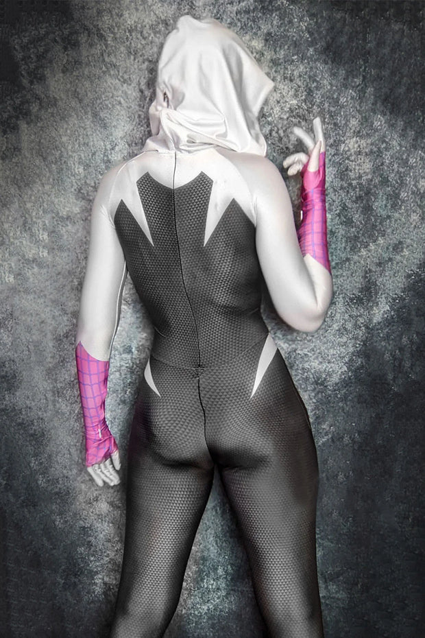 SpiderMan Across the Spider Verse Gwen Stacy Cosplay Costume