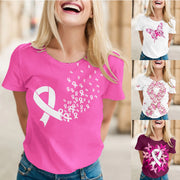 Womens Assorted Breast Cancer Awareness Graphic T Shirts