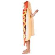 Adult Funny 3D Print Hot Dog Costumes