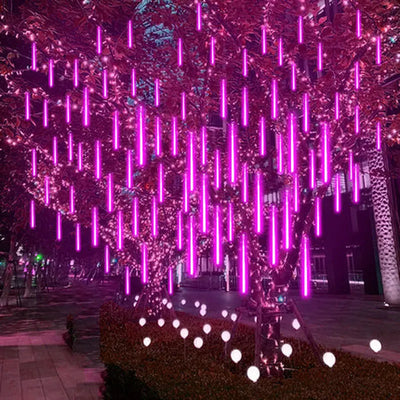 LED Meteor Shower String Lights