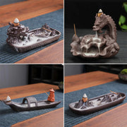 Backflow Ceramic Incense Burner