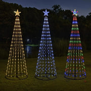 7 ft Lighted Outdoor Christmas Tree Cone, 336 LEDs