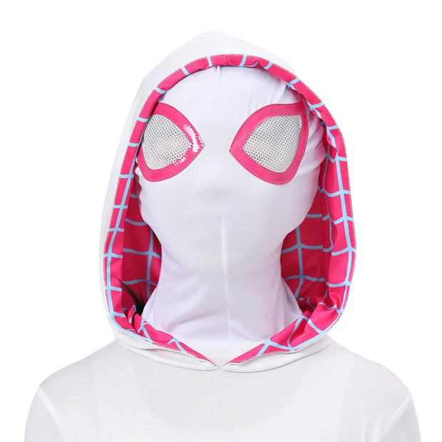 Girls Gwen Ghost Spider Costume Bodysuit