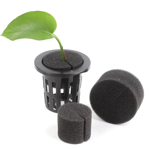 20/100Pcs Black Hydroponic Sponge