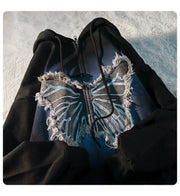 New American Street Butterfly Hoodie