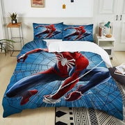 Marvel Spider Man Print Bedding Set 3PC 1 Duvet Cover 2 Pillowcases