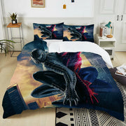 Marvel Spider Man Print Bedding Set 3PC 1 Duvet Cover 2 Pillowcases