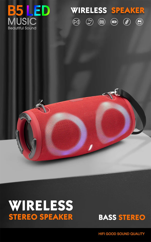 Portable Waterproof 100W High Power Bluetooth Speaker