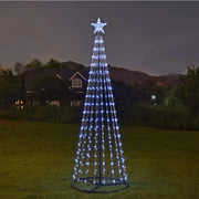 7 ft Lighted Outdoor Christmas Tree Cone, 336 LEDs