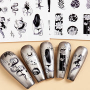 3D Halloween Nail Art Stickers