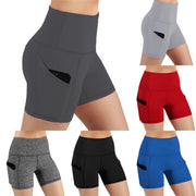 Women High Waist Lifting Yoga Cycling Shorts