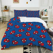 Marvel Spider Man Print Bedding Set 3PC 1 Duvet Cover 2 Pillowcases