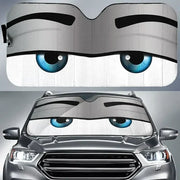 New Cartoon Big Eyes Car Windshield Sunshade