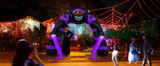 10FT Halloween Inflatable Spider Arch Blow Up with LED Light