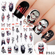 3D Halloween Nail Art Stickers