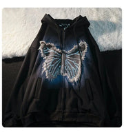 New American Street Butterfly Hoodie