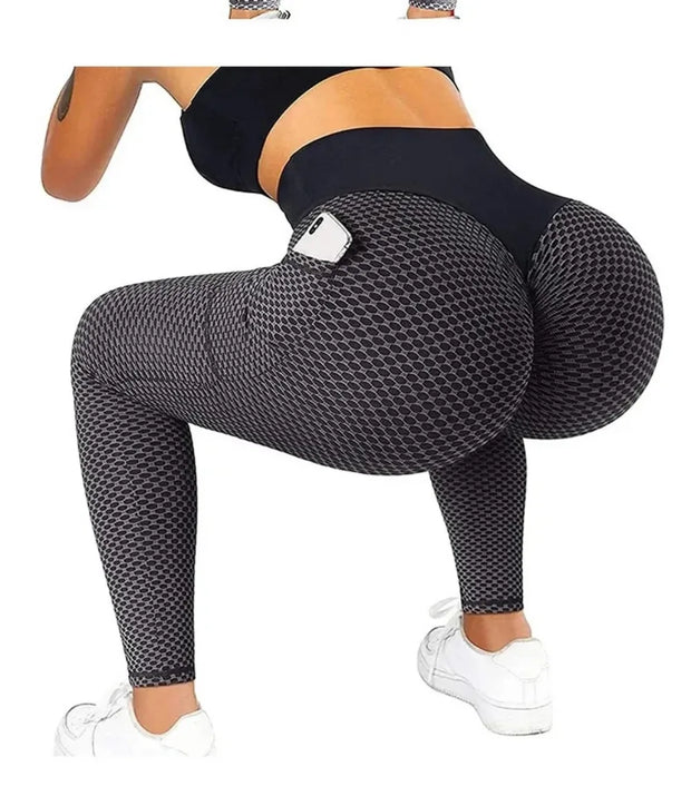 Women's Casual High Waist Pocket Sports Leggings